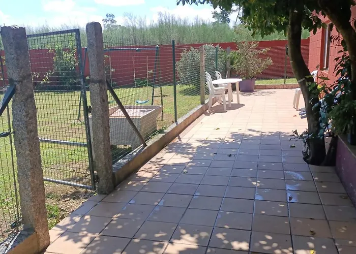 別荘 Tranquila En Vilar Cerca De Santiago