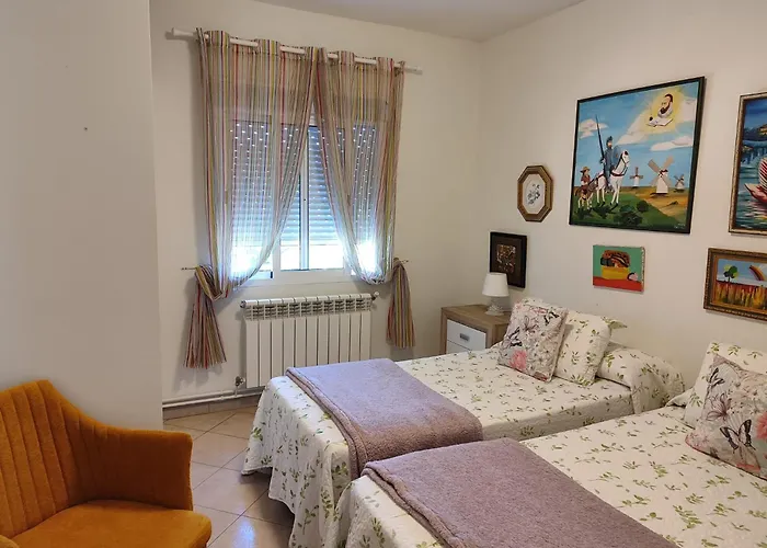 Tranquila En Vilar Cerca De Santiago 度假居 *